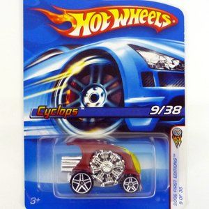Hot Wheels Cyclops #009 First Editions 9 of 38 Red Die-Cast Car 2006